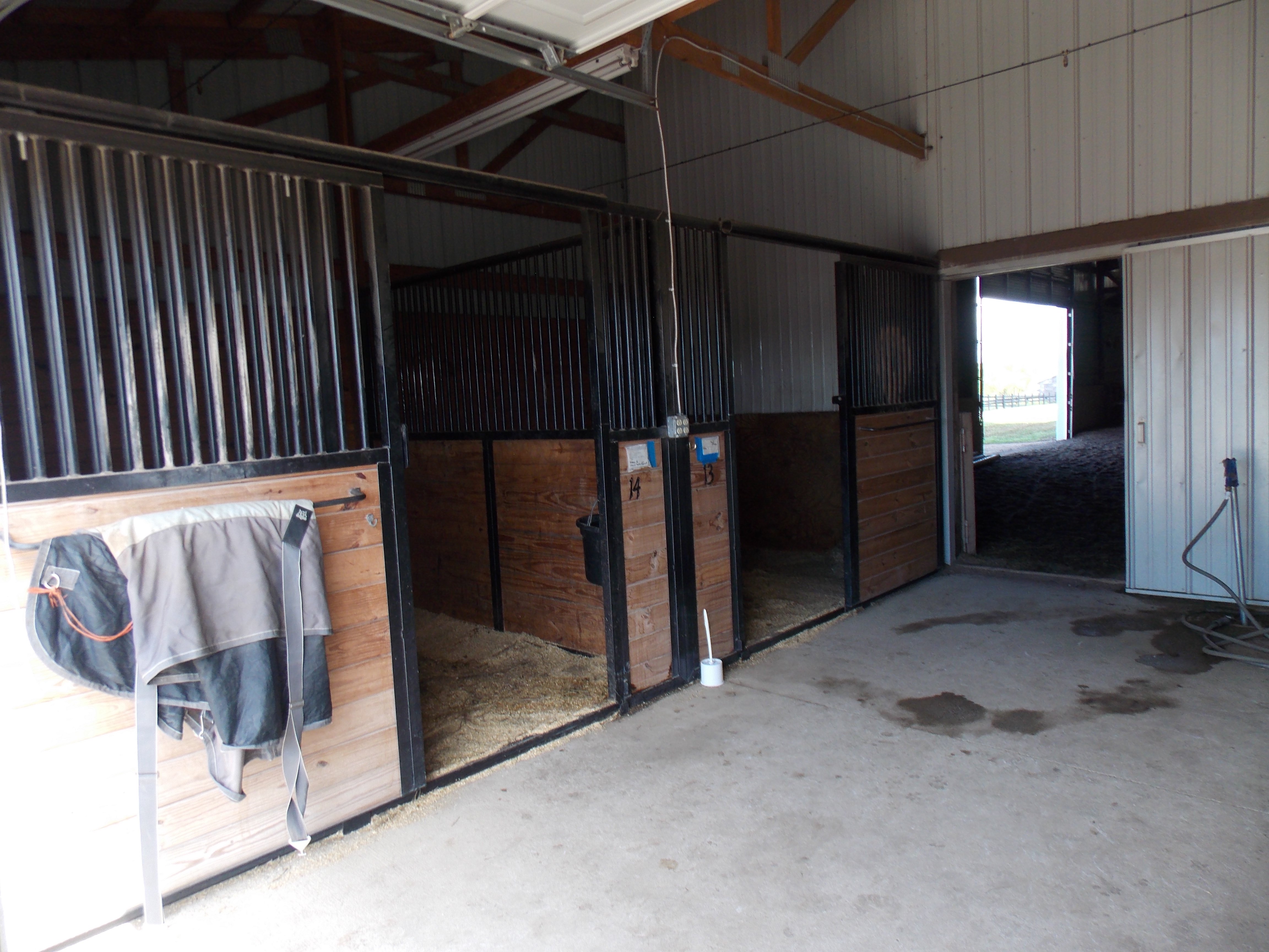 Annex Stalls at Freedom Hill Stables